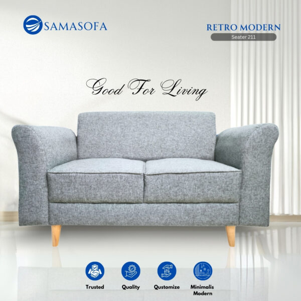 Retro Modern Minimalis Grey